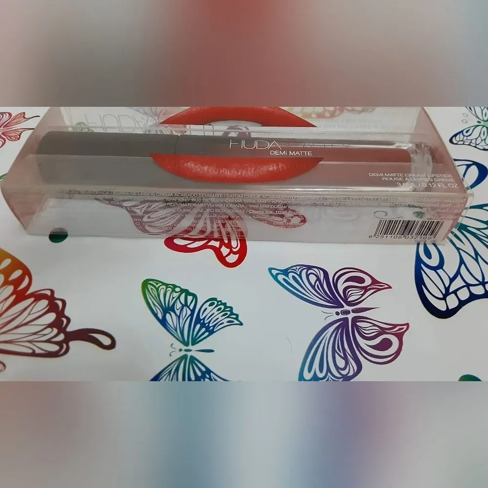 NEW Huda Beauty Demi Matte Liquid Lipstick Boy Collector